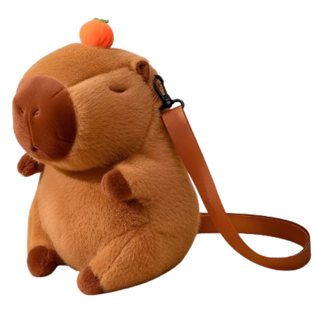 Mochila de Peluche Capybara Kawaii