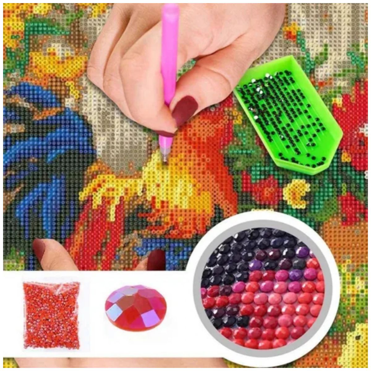 Kit de Diamond Painting 5D 30x40 cm