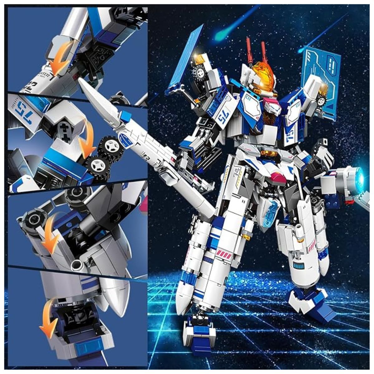 Colección Bloque 4x1 Sky Explorer Mecha